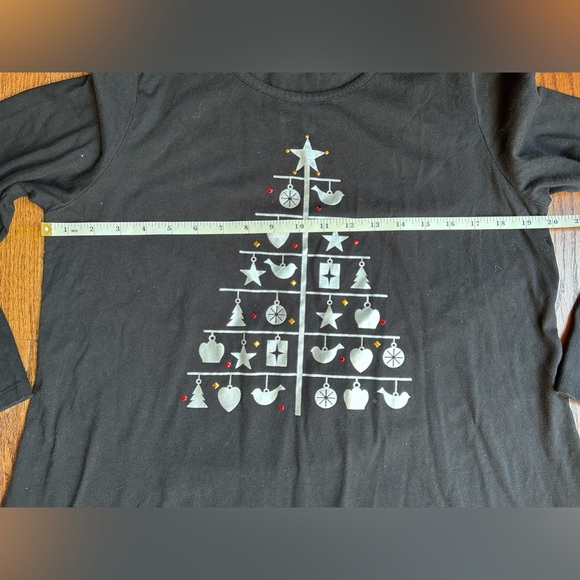 Kim Rogers Christmas Long Sleeve Women’s Shirt - Picture 4 of 7